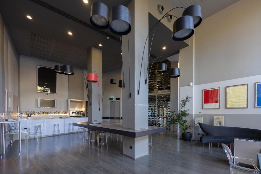 Shared lounge/TV area, Art Hotel Olympic in Turin