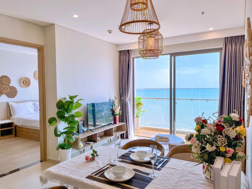 Khang Apartment, The Sóng Vũng Tàu, gần tháp Tam Thắng, hồ bơi vô cực, công viên nước, Vũng Tàu