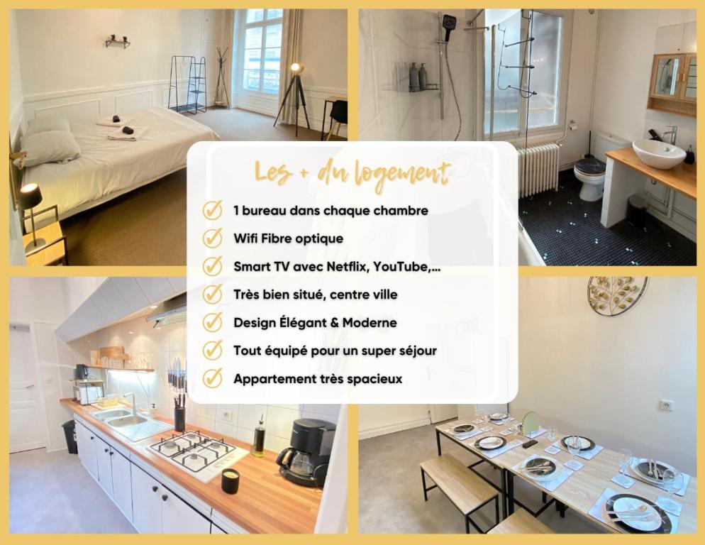 L'angevin - 4 chambres - Hyper centre Angers - 2