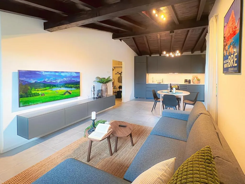 La Rungia - Private Jacuzzi, Free Parking & EV Wallbox, hotel in Bosco Luganese