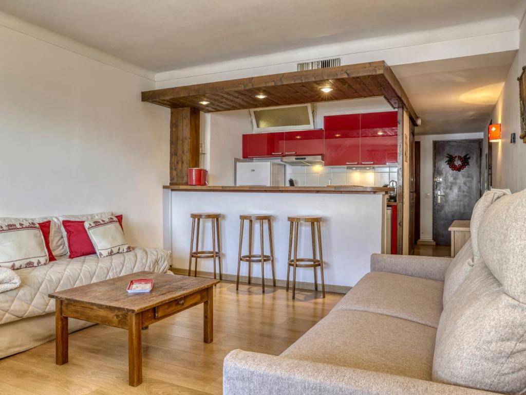 Studio cabine à Megève pour 4 pers, avec balcon, animaux admis, proche télécabine - FR-1-453-323 - 2