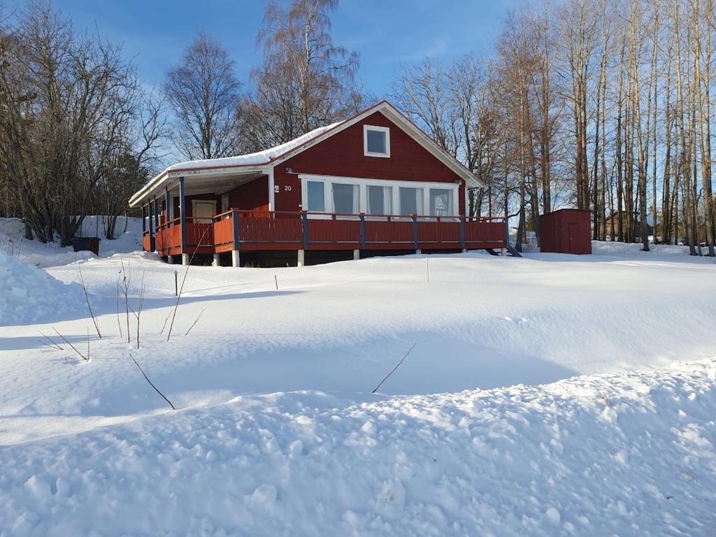 The view of Skattungbyn, Skattungbyn