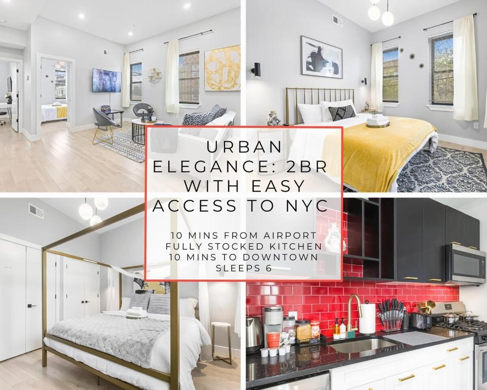 2C - Parking Cred, Early CI, King Bed, Sleeps 6 - 30mins to NYC, Newark