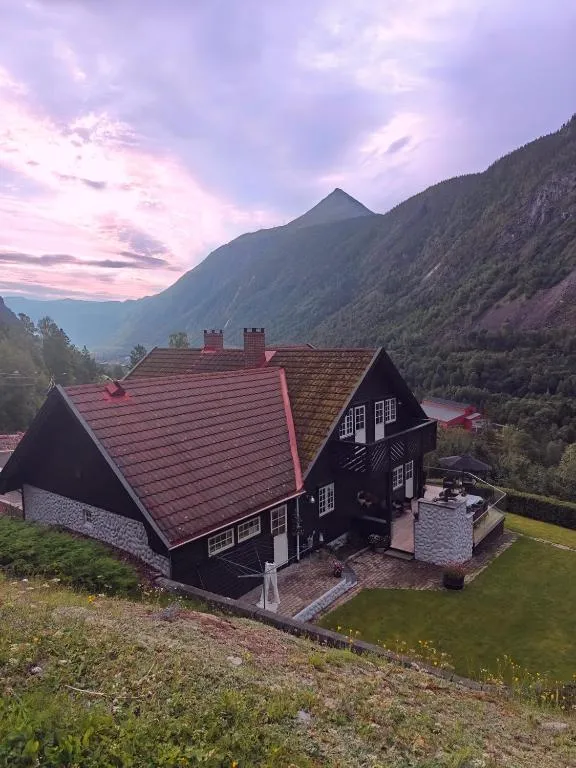Fritt beliggende stor enebolig med høy standard, hotel in Rjukan