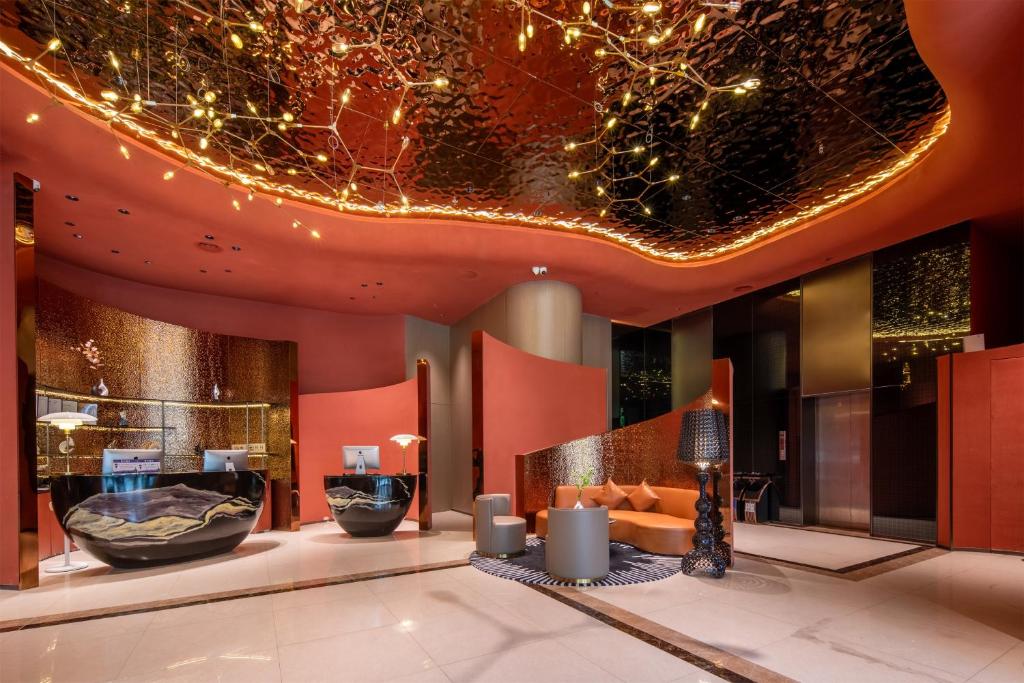 Lobby, Calvin Hotel Guangzhou Huadu in Guangzhou