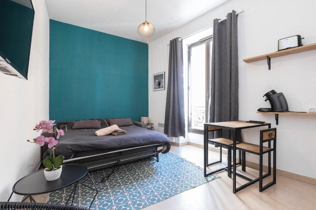 Superbe studio Nice hyper centre immeuble standing - 5