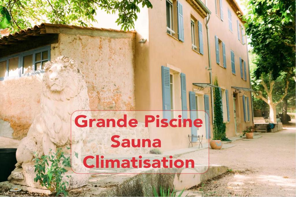 Gîte dans Bastide Provençale, Piscine & Sauna, Auriol