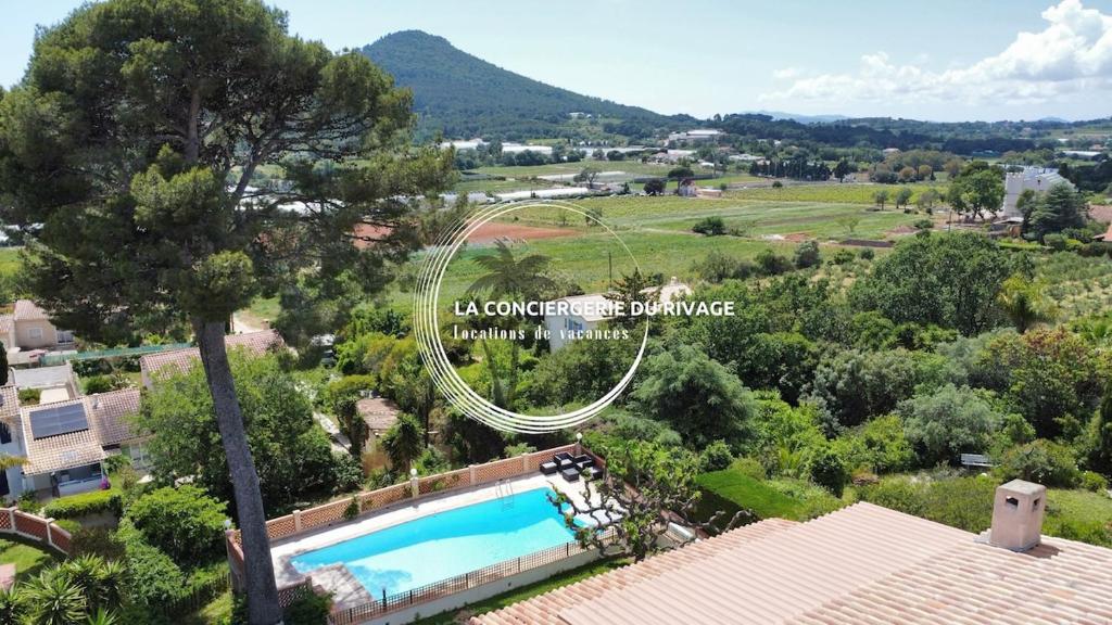 Villa Le Sud - Piscine - Vue dégagée et aperçu mer - 5