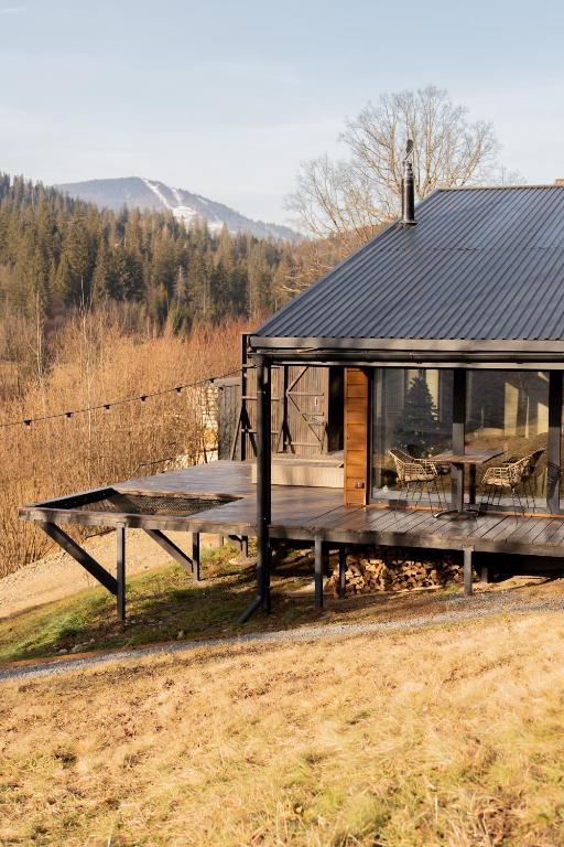 Mirest - котеджі в горах із чаном-джакузі, Slavske