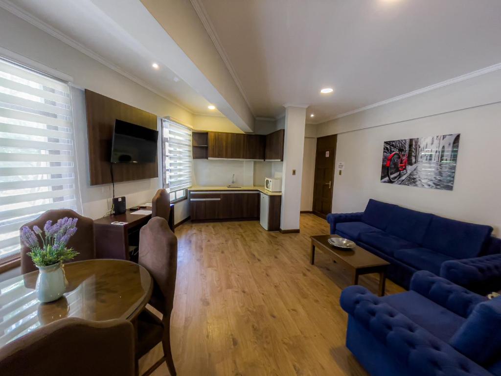 Domani Hotel Boutique의 로비 모습