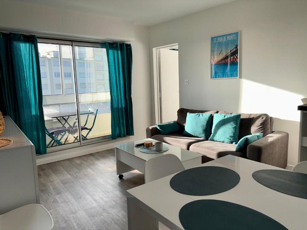 Appartement cosy à 50m de la plage à St Hilaire de Riez - FR-1-323-561 - 2
