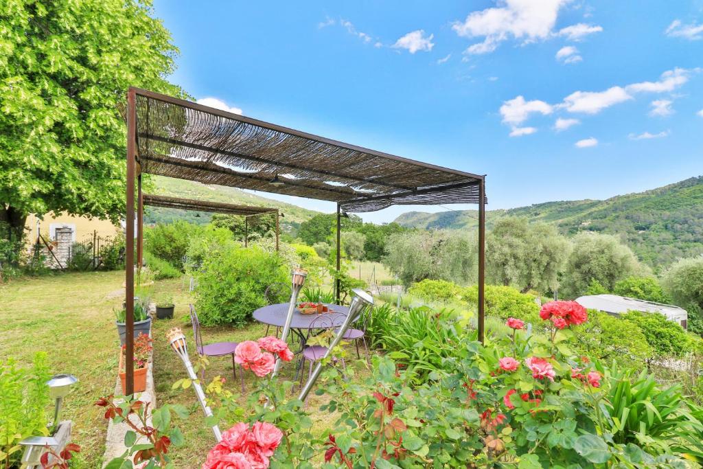 2-bed ground floor 6p 9km Grasse 300m river - 3