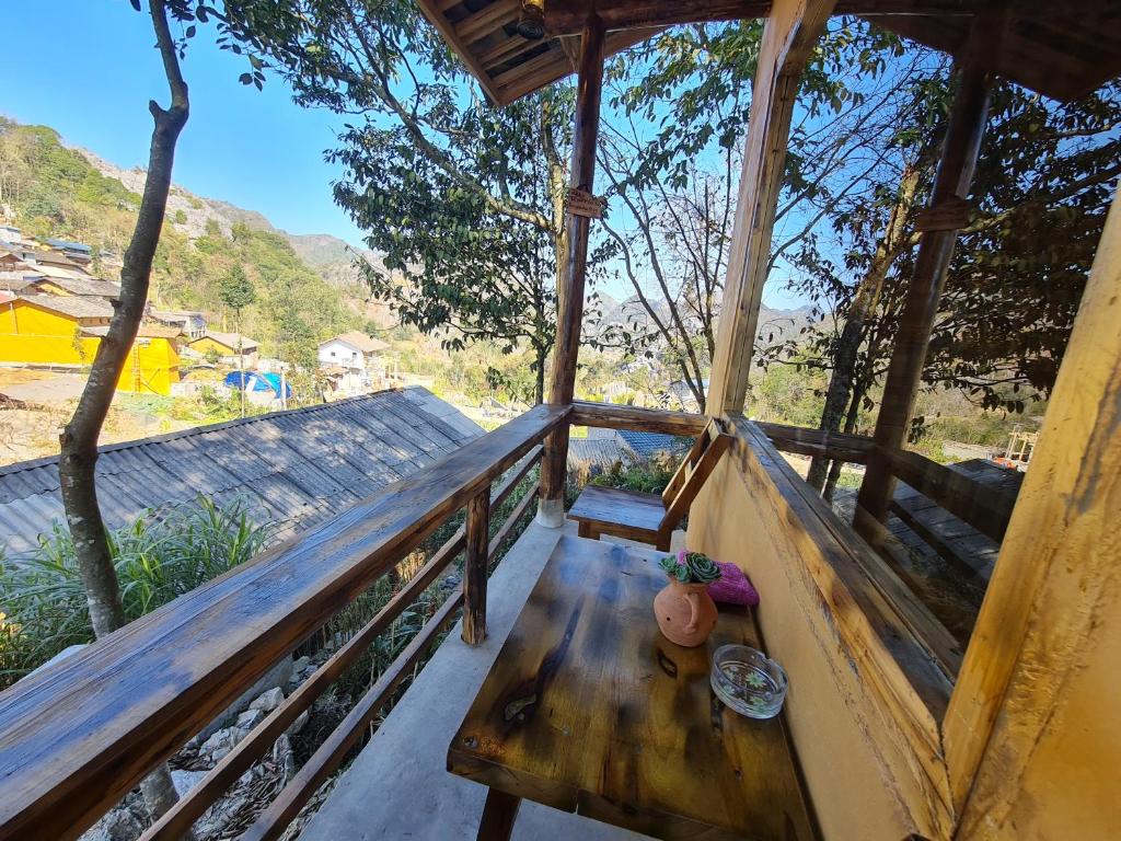 Nhà Cổ Lao Xa Homestay Hmong & Bungalow air conditioner