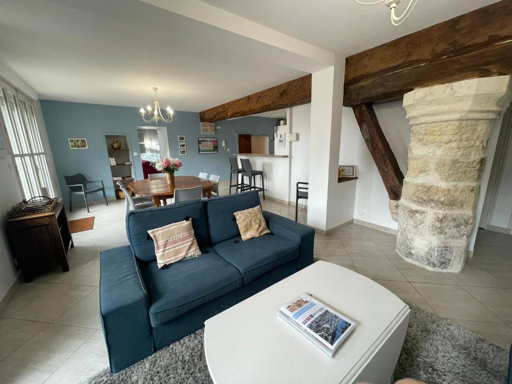Le Grenier à Sel d'Amboise 5 pers PMR, parking privé, terrasse, maison historique - 3