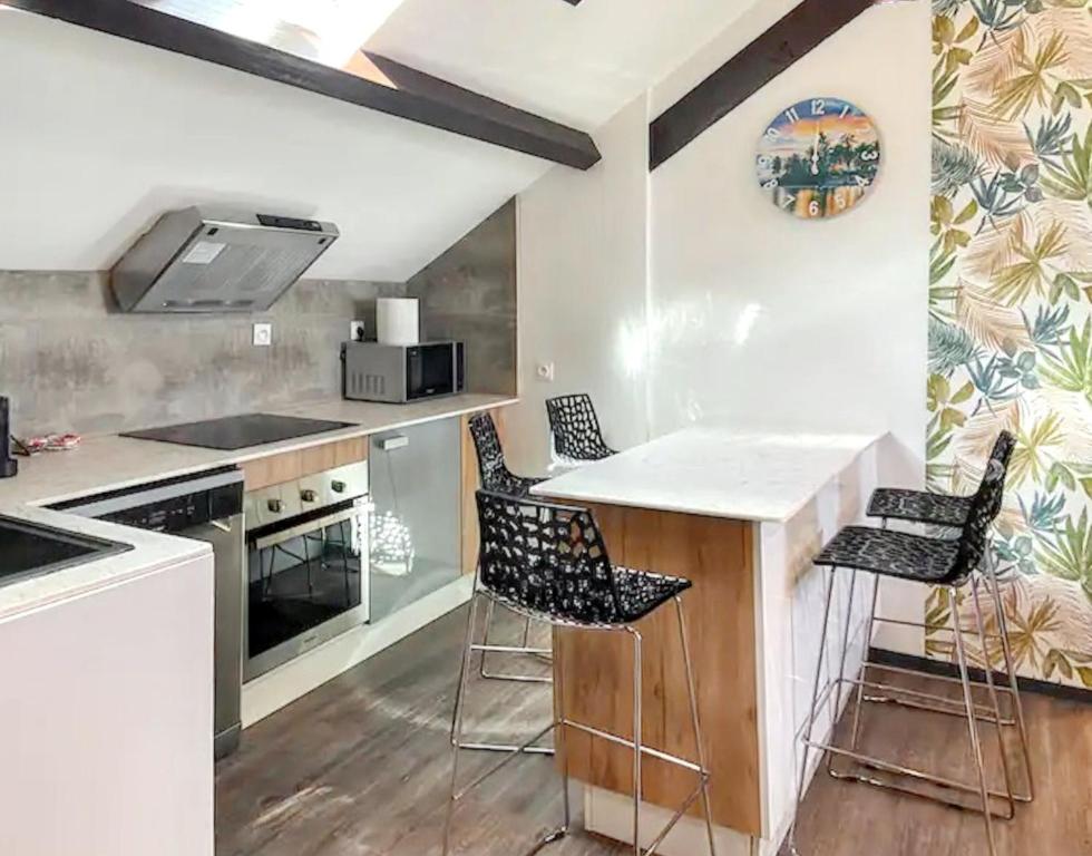 Appartement charmant avec vue sur mer à La Trinité, 65 m², La Trinité