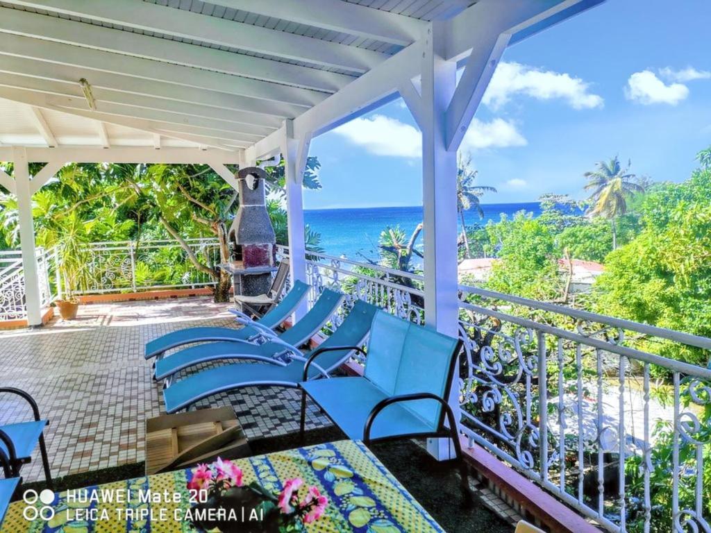 Appartement confortable avec vue sur mer à Deshaies, 48 m², Deshaies