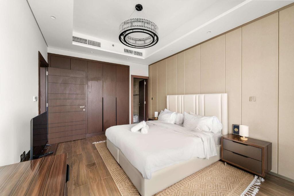 Elegant 1BR with Panoramic Views on Burj Khalifa, Dubaï