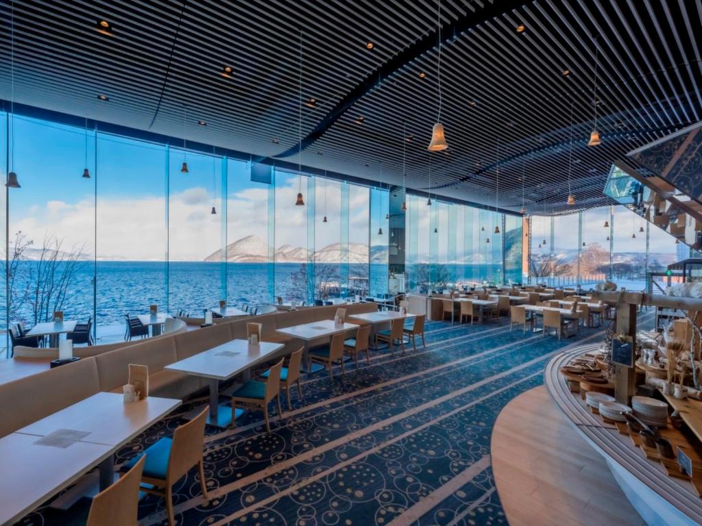 Restaurant, The Lake view TOYA Nonokaze resort in Toyoura