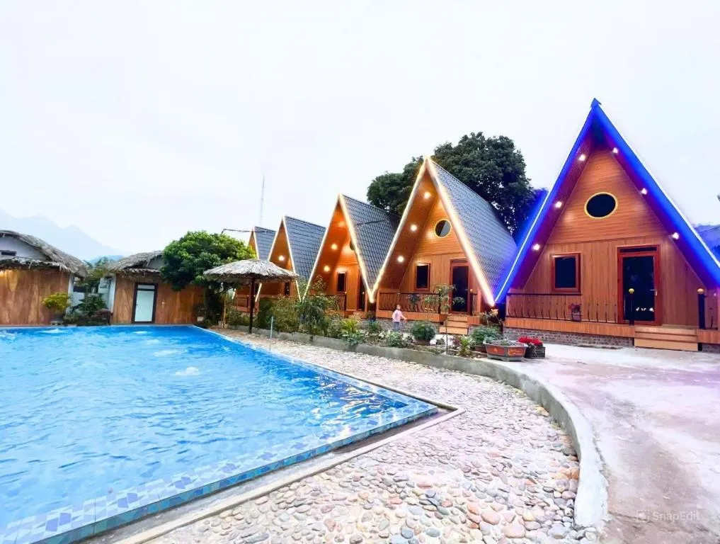 Lực Vĩ Homestay & Hot Spring Yên Bái, hotel in Nghĩa Lộ