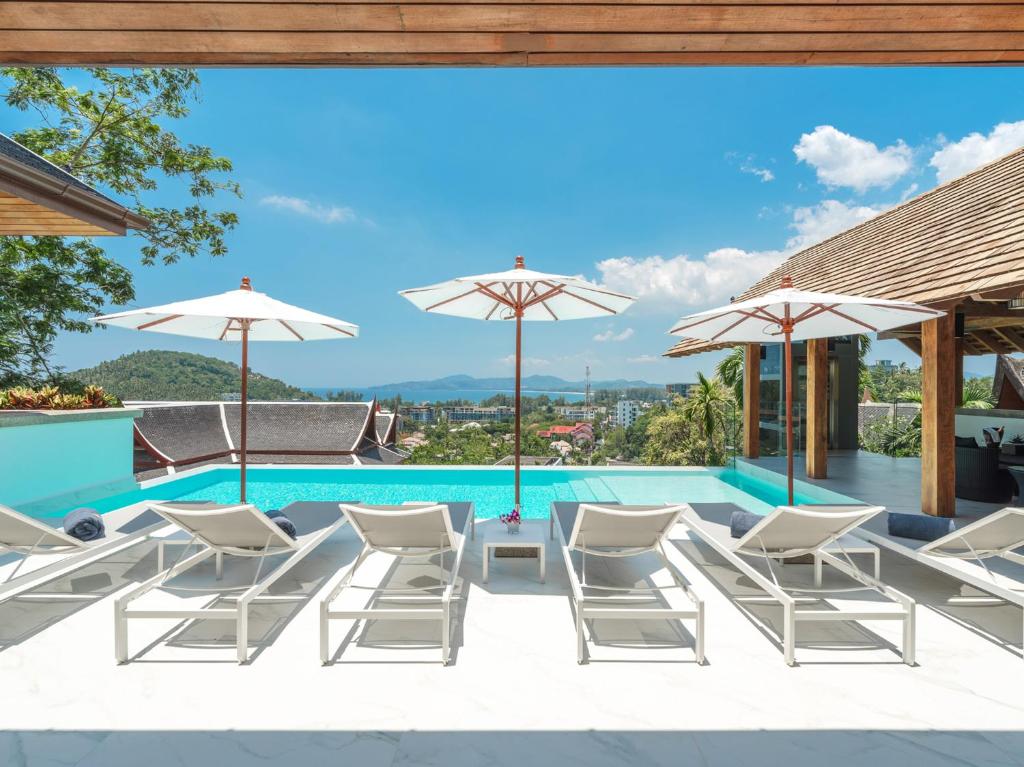 Baan View Talay - Sea View Zenith Villa By Elite Havens, Surin pláž