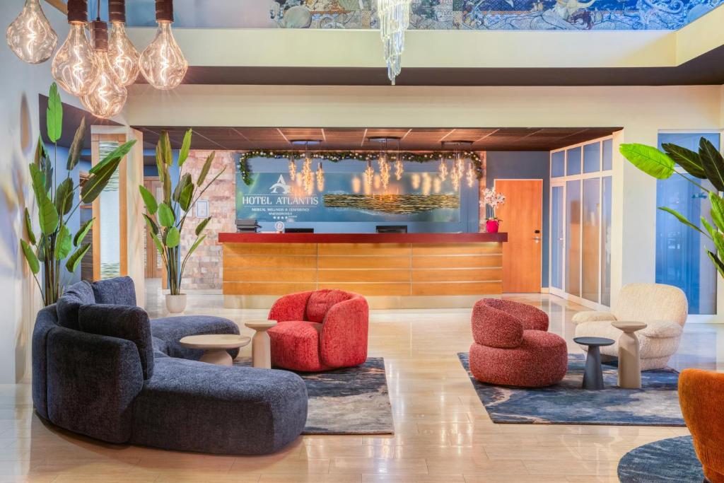 Lobby, Hotel Atlantis Medical, Wellness & Conference in Hajduszoboszlo