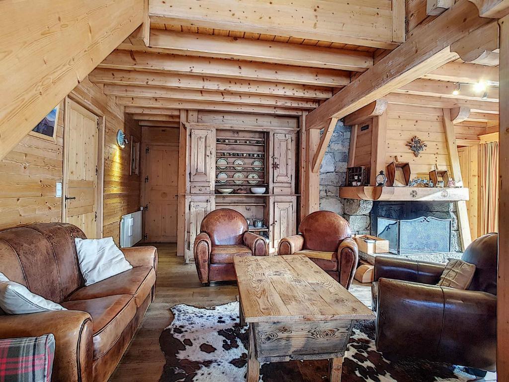 Chalet spacieux 8 pers, La Clusaz avec cheminée, parking - FR-1-818-10 - 2