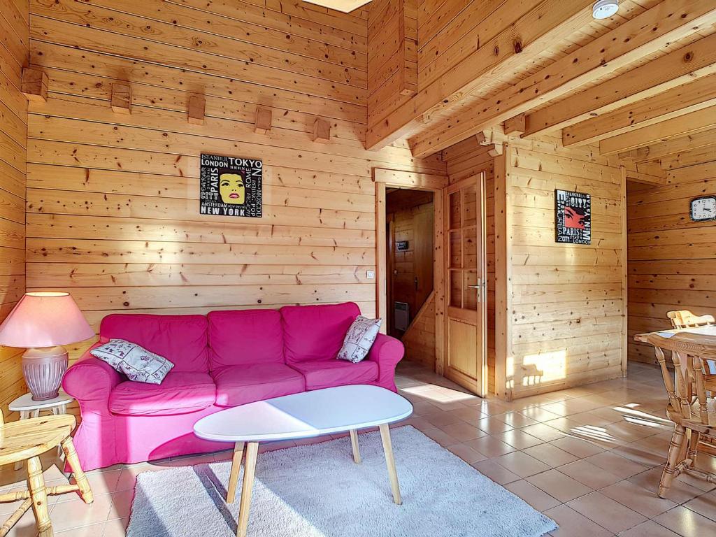 Demi-chalet confortable à La Clusaz - 6 pers, cheminée, wifi, animaux admis - FR-1-818-71 - 2