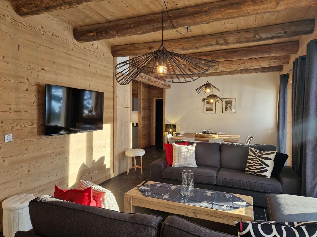 Chalet lumineux à Arêches-Beaufort avec terrasse et cuisine équipée - FR-1-342-332 - 3