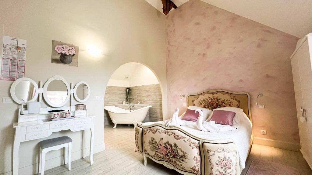 Chambre double Romantique, Ferrières-la-Verrerie