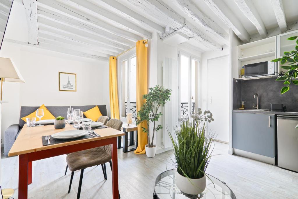 Élégant Studio Appartement Quartier Ile Saint Louis Free Netflix - 2
