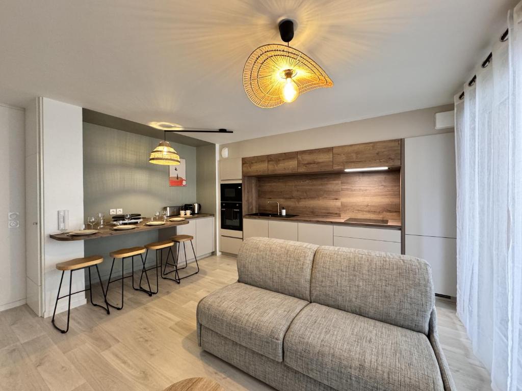 L'Azur - Parking - Balcon - Circuit 24h - 4 pers - 4