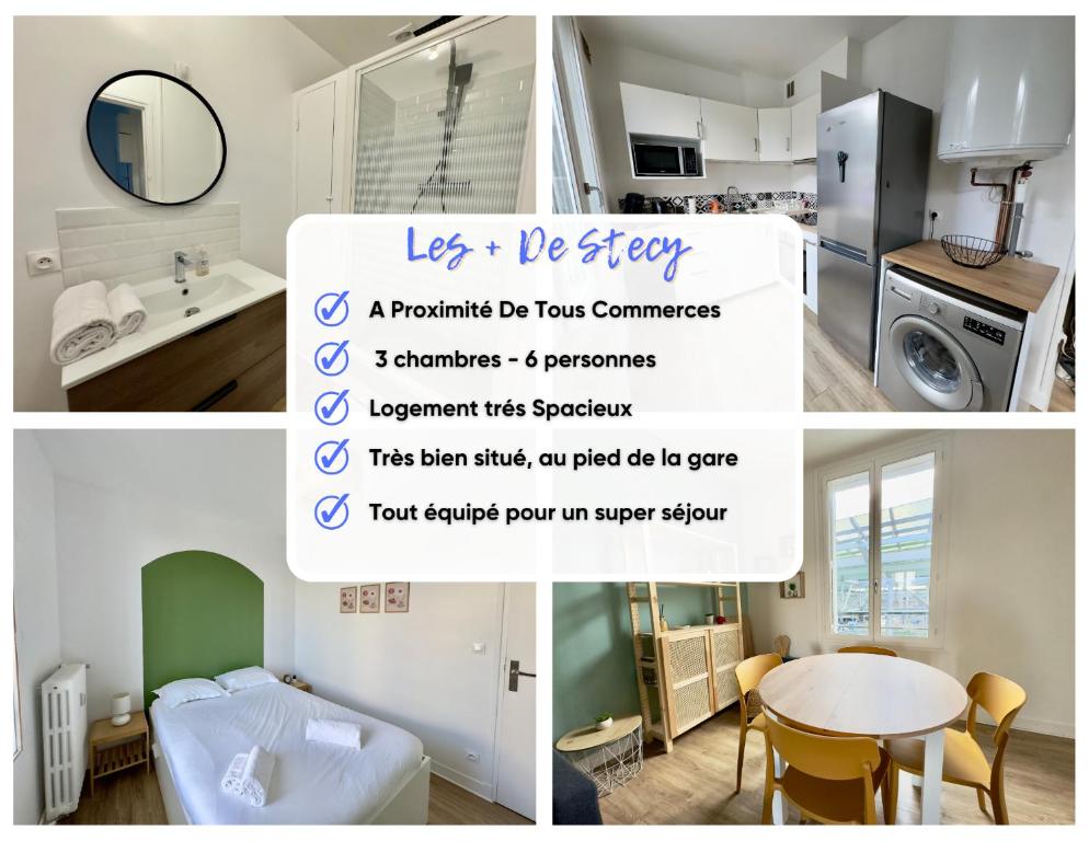 Spacieux Appartement 3 chambres Au Pied De La Gare - 2