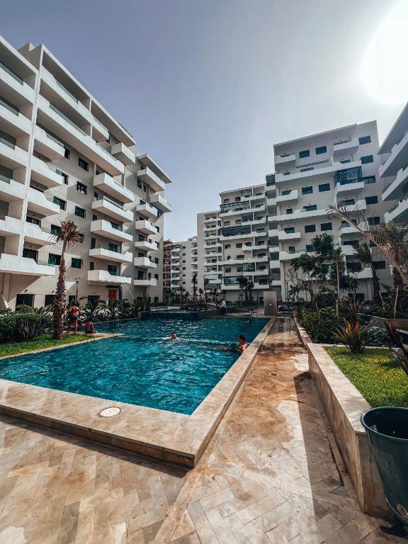 Appartement Vue Mer & Coucher de Soleil, Aïn Harrouda