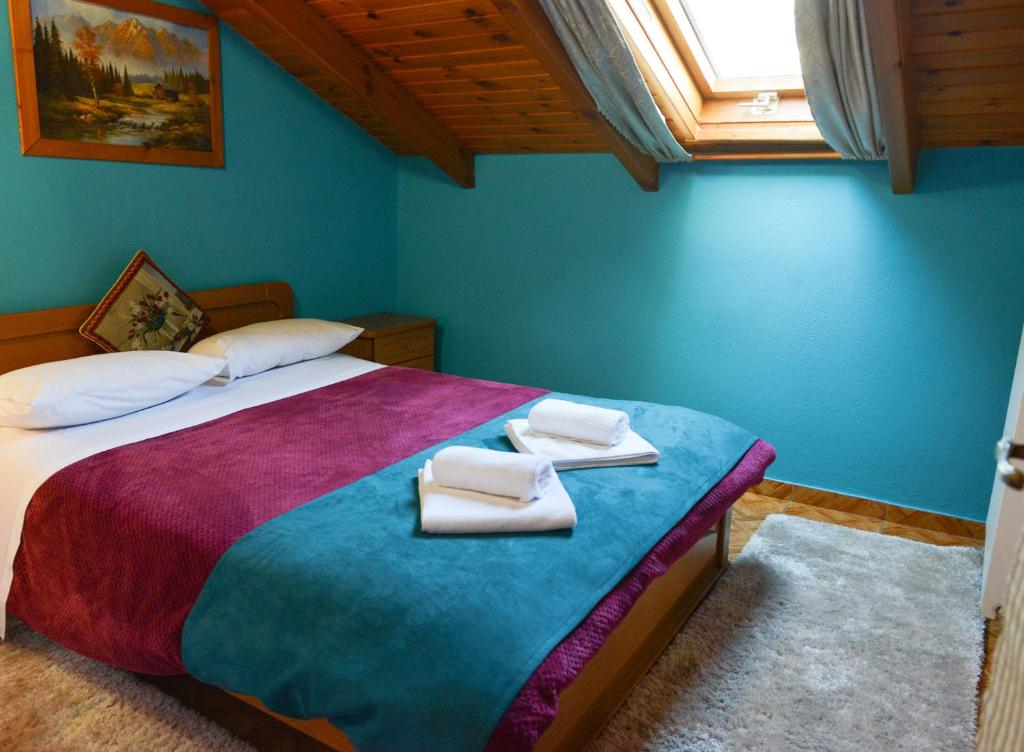 Two-Bedroom Apartment with Fireplace - Attic