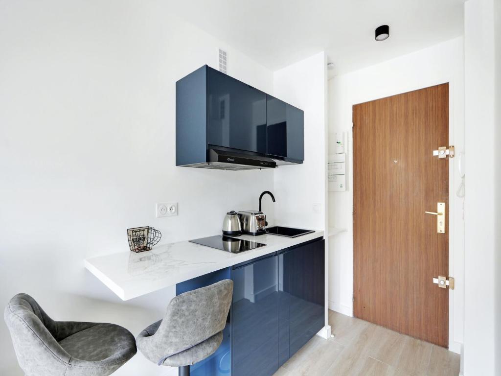 Nice Studio Boulevard Flandrin Rue de la pompe- BAIL MOBILITY - 2