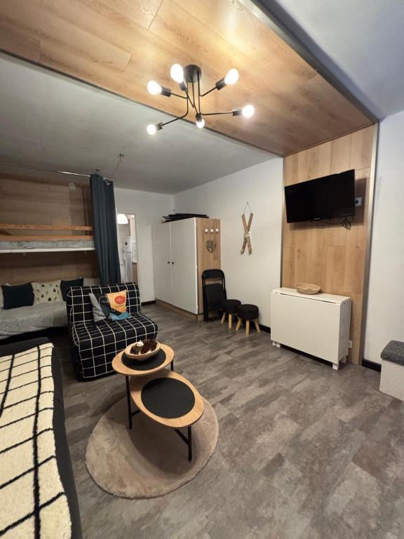 Studio cosy 5 personnes aux pieds des pistes. - 2