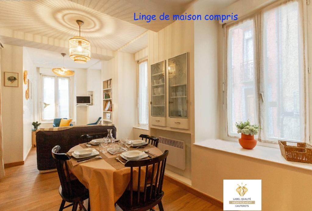 Appartement Centre Cauterets Calme, Confort, wifi et linge de maison inclus - 1