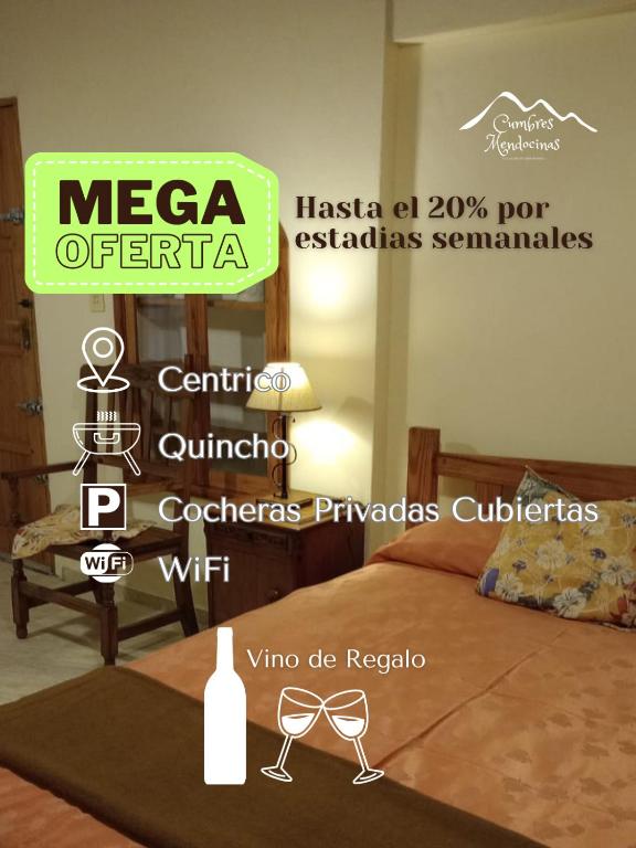 Hospedaje Cumbres Mendocinas - El Diamante - 2