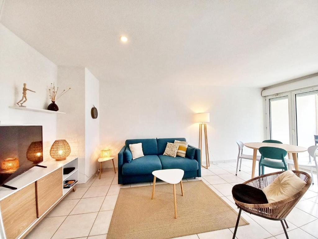 "Le Crystal" 4pers-Piscine-Proche plages&commerces - 2