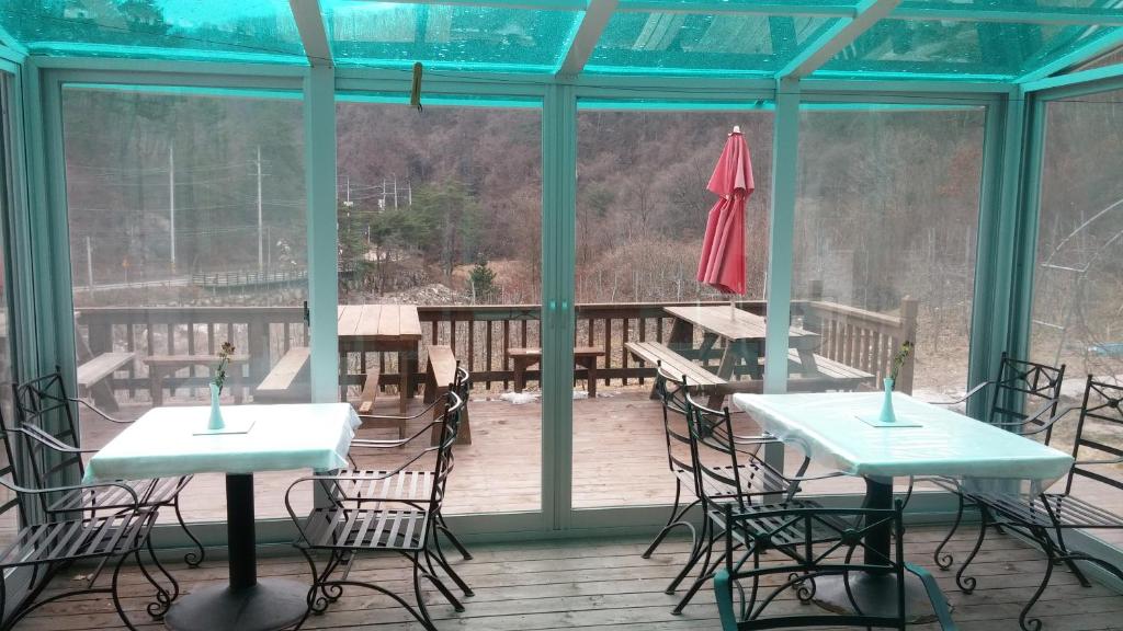 Bar/lounge, Happy Dream Pension in Pyeongchang-gun