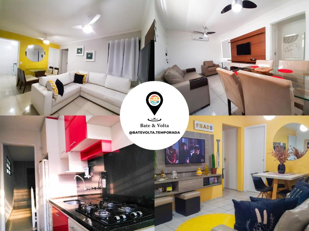 Bate & Volta - Apartamentos com 2 quartos próximo ao SESC Bertioga, Bertioga