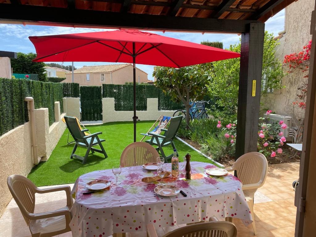 Au calme à Sanary, villaT2 climatisée pour 4 pers - 1