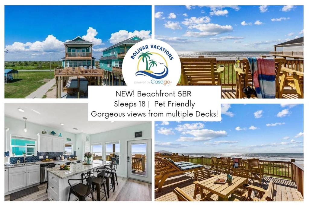 Mimosa Beach - Luxury Beachfront 5BR, Gorgeous views from multiple Decks, Gilchrist