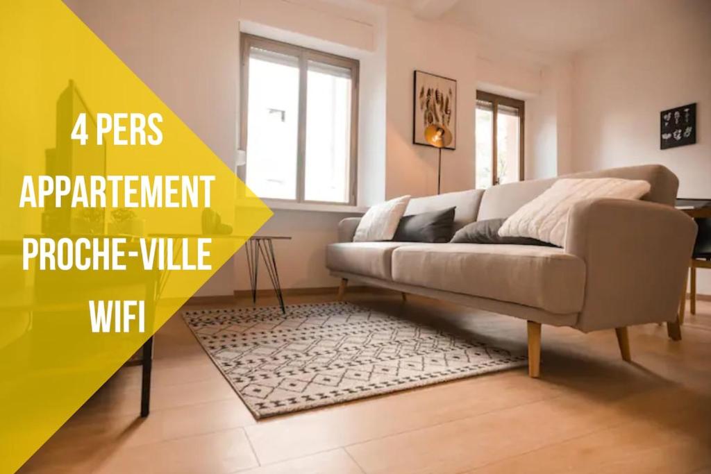 Port 10 Appartement 6 Pers Proche Gare Mulhouse - 1