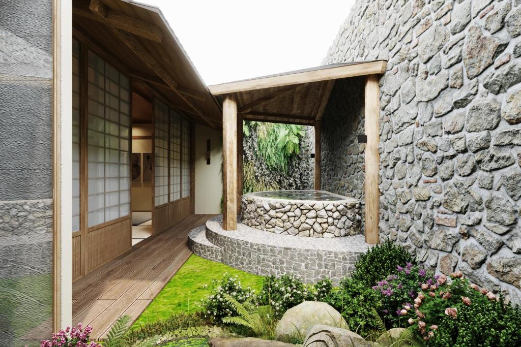 Hot spring bath