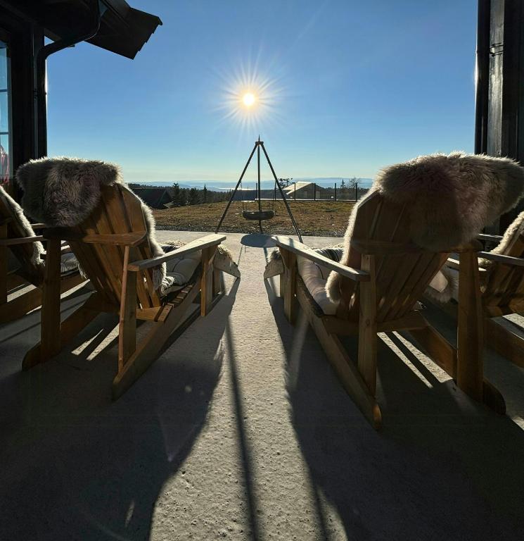 Architect Mountain Cabin At Lygna With Views, Jaren