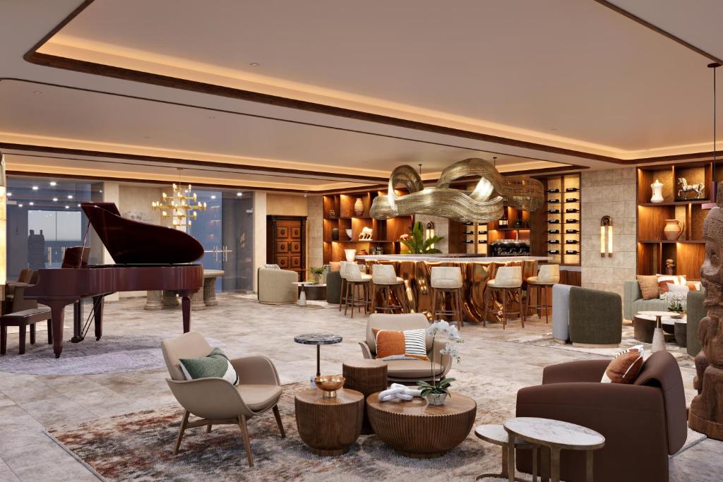 Bar/lounge, Paraiso de la Bonita, a Luxury Collection Resort, Riviera Maya, Adult All-Inclusive in Cancun