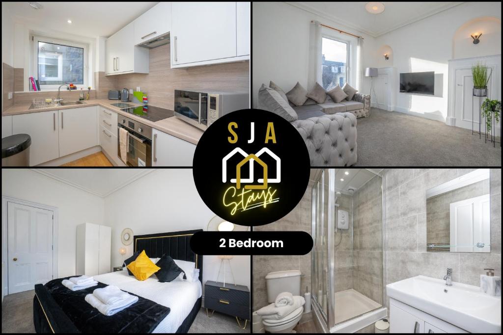 Brulee House - SJA Stays - 2 Bed Apartment, Aberdeen