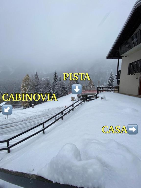 CASA FOLGARIDA 2 BOX AUTO PRIVATI davanti CABINOVIA BELVEDERE - 1