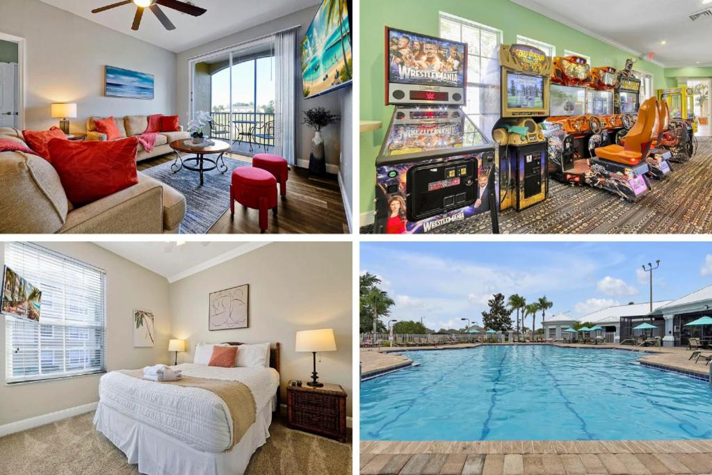 Windsor Palms Home - Pool, Theatre &Near Disney, Kissimmee